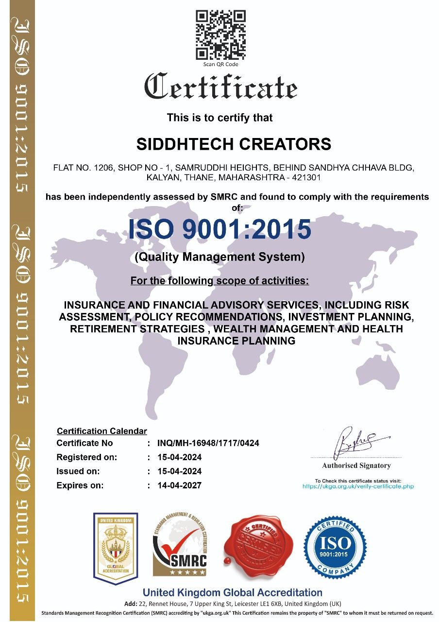 ISO 9001:2015 Certification